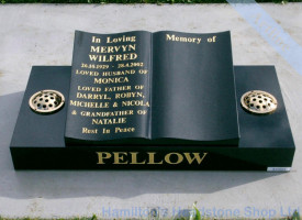 Book Desk Headstone